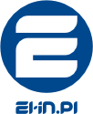 Logo EL-IN Białe